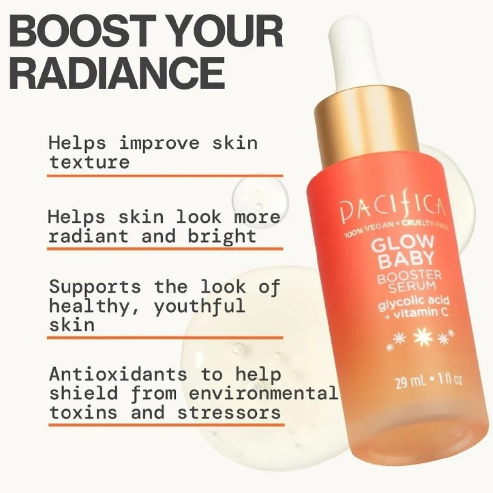 Pacifica Glow Baby Super Lit Booster Serum, 15ml (See Note Below), NIB - Picture 2 of 9